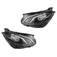 Headlight Set left right LED HELLA for MERCEDES-BENZ...