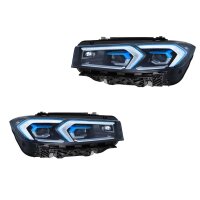 Headlight Set left right 12 V LED Matrix HELLA Lighting...