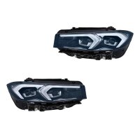Headlight Set left right 12 V LED HELLA suitable for BMW...