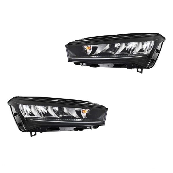 Headlight Set 12 V LED WY21W PY21W HELLA for e.g. SKODA ENYAQ