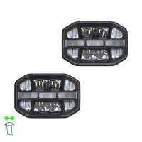 Headlight Set left right 12 V 24 V LED symmetrical HELLA...