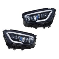 Headlight Set left right 12 V LED HELLA Lighting...