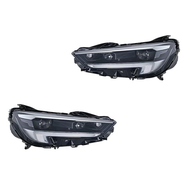 Headlight Set left right 12 V LED Matrix HELLA for e.g. OPEL INSIGNIA