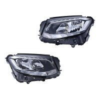 Headlight Set 12 V LED H7 W5W PY21W WY5W HELLA Lighting...