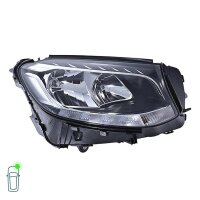 Headlight Set 12 V LED H7 W5W PY21W WY5W HELLA Lighting Expertise for MB GLC