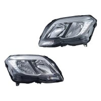 Headlight Set left right 12 V H15 H7 PWY24W HELLA for...
