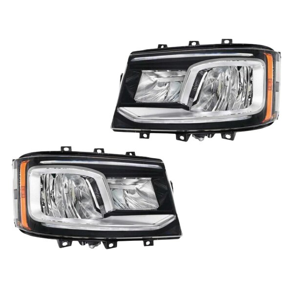 Hauptscheinwerfer-Set links rechts 24 V LED HELLA für u.a. SCANIA P II