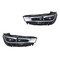 Headlight Set left right 12 V LED HELLA suitable for e.g....
