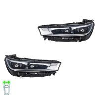 Headlight Set left right 12 V LED HELLA suitable for e.g....