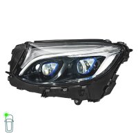 Headlight Set left right 12 V LED HELLA Lighting Expertise for MERCEDES-BENZ GLC