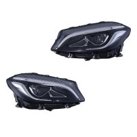 Headlight Set left right 12 V LED HELLA for MERCEDES-BENZ...