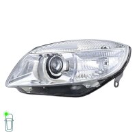 Headlight Set 12 V PY21W H7/H7 W5W halogen HELLA for SKODA ROOMSTER and others