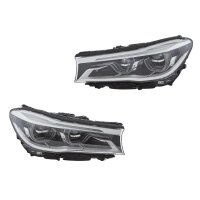 Headlight Set left right 12 V LED HELLA suitable for BMW...