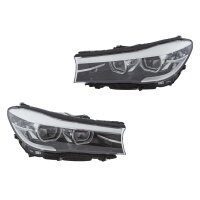 Headlight Set left right 12 V LED HELLA suitable for BMW...