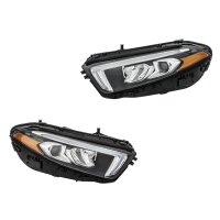 Headlight Set left right LED HELLA for MERCEDES-BENZ...