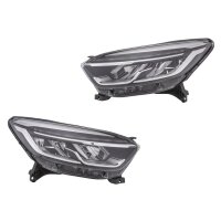 Headlight Set left right LED HELLA suitable for RENAULT...