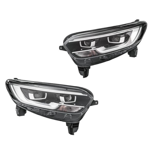 Headlight Set PY21W LED with hybrid technology HELLA for RENAULT KADJAR