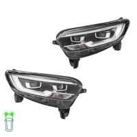 Headlight Set PY21W LED with hybrid technology HELLA for...