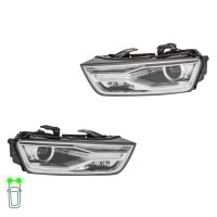 Headlight Set left right 12 V H8 LED D5S PSY24W Bi-Xenon...