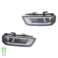 Headlight Set left right 12 V D3S LED PSY24W Bi-Xenon...