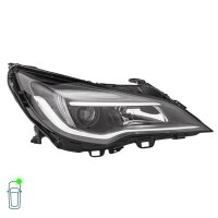 Headlight Set left right 12 V H7/H1 halogen HELLA for e.g. OPEL ASTRA