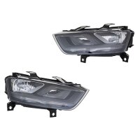 Headlight Set left right 12 V H7/H7 W21W PWY24W Halogen...