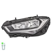 Headlight Set left right 12 V H7/H7 halogen HELLA for e.g. MB CLA