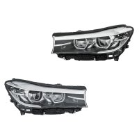 Headlight Set left right 12 V LED HELLA suitable for BMW...