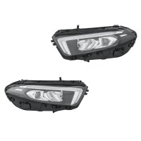 Headlight Set left right LED HELLA for MERCEDES-BENZ...