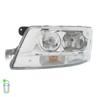 Headlight Set left right 24 V H7/H7 PY21W Halogen HELLA for MAN TGX
