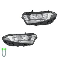 Hauptscheinwerfer-Set links rechts H7/H7 Halogen HELLA...
