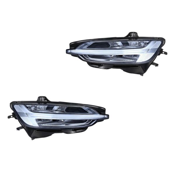 Headlight Set left right 12 V LED HELLA suitable for e.g. VOLVO V60