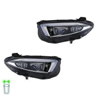 Headlight Set left right 12 V LED HELLA Lighting...