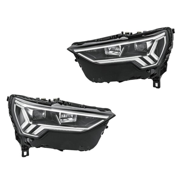 Hauptscheinwerfer-Set links rechts 12 V LED HELLA für u.a. AUDI Q3