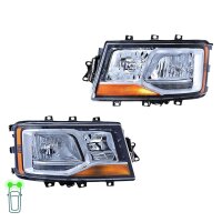 Hauptscheinwerfer-Set links rechts 24 V H7 Halogen HELLA...