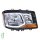 Headlight Set left right 24 V H7 halogen HELLA for e.g. SCANIA P II