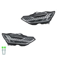 Headlight Set left right 12 V LED Matrix HELLA suitable...