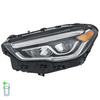 Headlight Set left right 12 V LED HELLA Lighting Expertise for MERCEDES-BENZ GLA