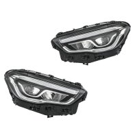 Headlight Set left right 12 V LED HELLA Lighting...