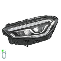 Headlight Set left right 12 V LED HELLA Lighting Expertise for MERCEDES-BENZ GLA