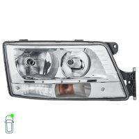 Hauptscheinwerfer-Set li re 24 V PY21W LED H7/H7 Halogen HELLA für u.a. MAN TGS