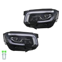 Headlight Set left right 12 V LED HELLA Lighting...