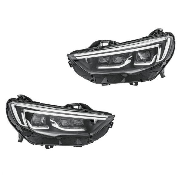 Hauptscheinwerfer-Set links rechts 12 V LED Matrix HELLA für u.a. OPEL INSIGNIA