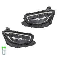 Headlight Set left right LED HELLA for MERCEDES-BENZ...
