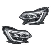 Headlight Set left right LED HELLA suitable for RENAULT...