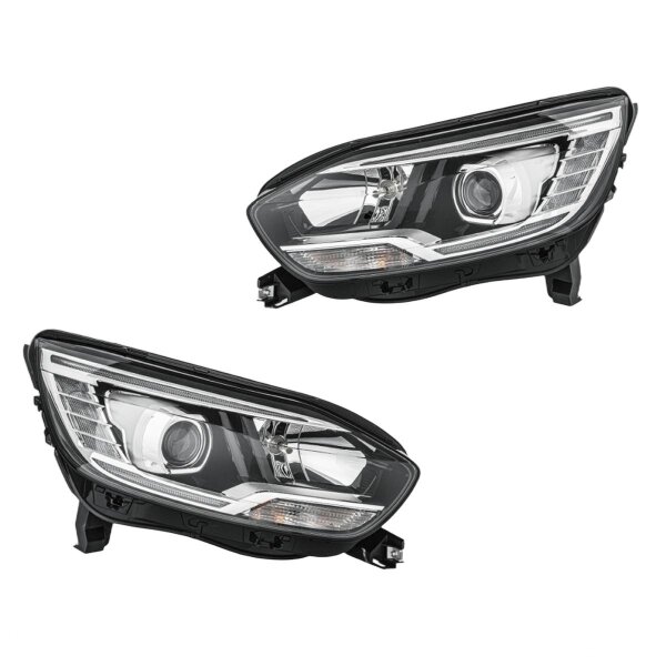 Scheinwerfer-Set links/rechts W3W HELLA für Renault Scénic IV (J9_)
