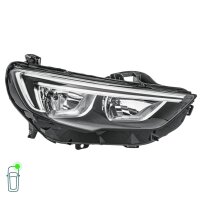 Headlight Set left right 12 V LED H7/H7 halogen HELLA for e.g. OPEL INSIGNIA