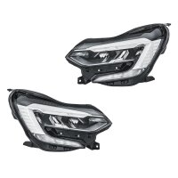 Headlight Set left right LED HELLA suitable for RENAULT...