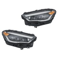 Headlight Set left right 12 V LED HELLA Lighting...