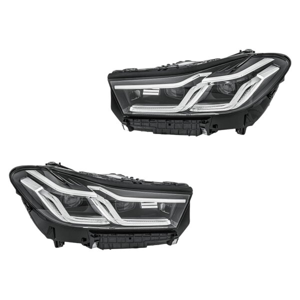 Headlight Set left right LED Matrix HELLA suitable for BMW 6 Series